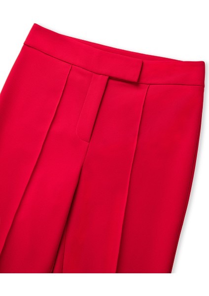 Yüksek Bel Skinny Fit Pantolon IW6250003150034 indirimleri