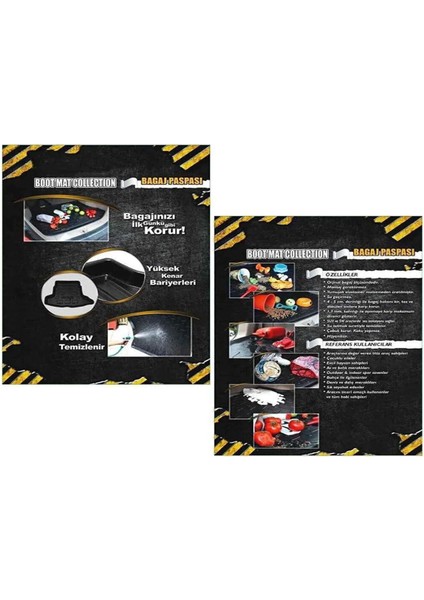 Mercedes E Serisi W214 2023 Model 3D Bagaj Havuzu+4d Havuzlu Paspas Seti