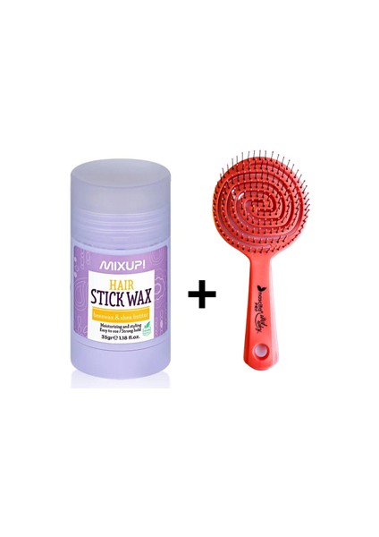 Hair Stick Wax 35 gr Nascita 3D Flexi Kontrol Açma Tarama Saç Fırçası