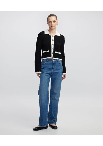 Colorblock Triko Hırka IW6250050390001 fiyatları