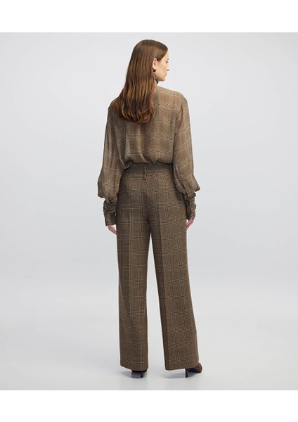 Fularlı Ekose Desen Gömlek IW6250025075156 fırsatları