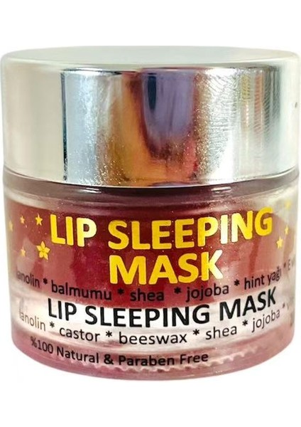 Dudak Uyku Maskesi/ Natural Lip Sleeping Mask (10ML) modelleri