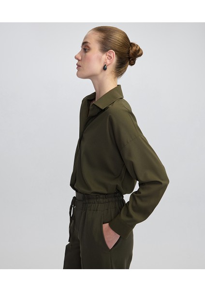 Gömlek Yaka Bluz IW6250006031022 modelleri