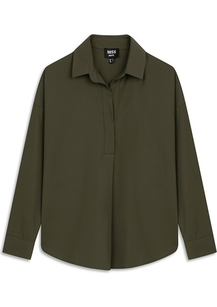 Gömlek Yaka Bluz IW6250006031022 indirimleri