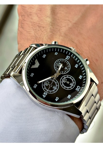 Çelik Kordon Erkek Kol Saati Sevgililer Günü Hediyesi