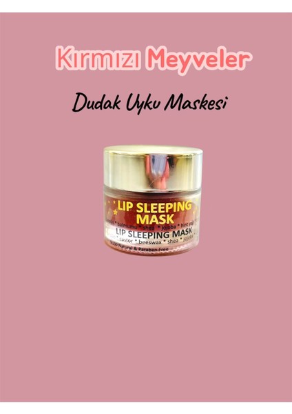 Dudak Uyku Maskesi/ Natural Lip Sleeping Mask (10ML) fırsatları