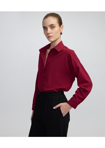 Gömlek Yaka Bluz IW6250006031049 fırsatları