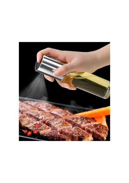 Çok Amaçlı Cam Şişe Püskürtmeli Dağıtıcı Spreyli Yağdanlık Limonluk Sirke Sosluk Şişe