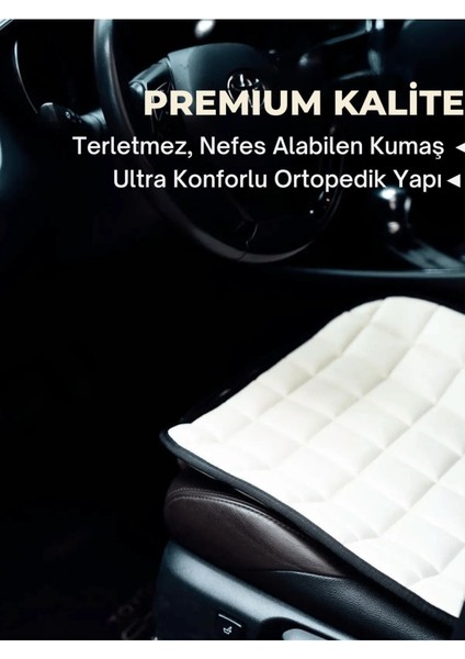 Corolla Koltuk Minder Ortopedik Cepli Araç ve Kılıf Seti–tam Uyumlu,bej Renk,konforlu Tasarım fırsatları