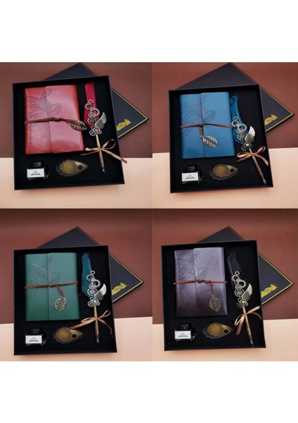 Mürekkepli Kalem Defter Seti 3'lü