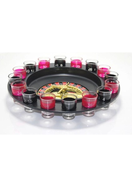 16'lı Shot Bardaklı Rulet Oyunu