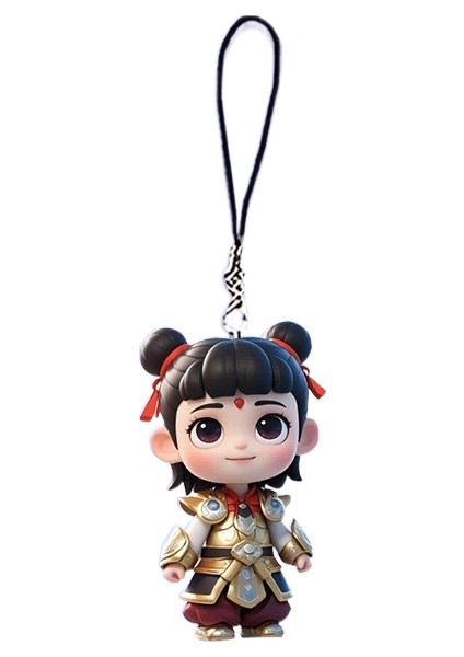 Nezha Karikatür Anahtarlık (Yurt Dışından)