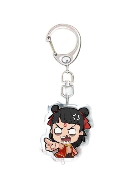 Nezha Karikatür Anahtarlık (Yurt Dışından)