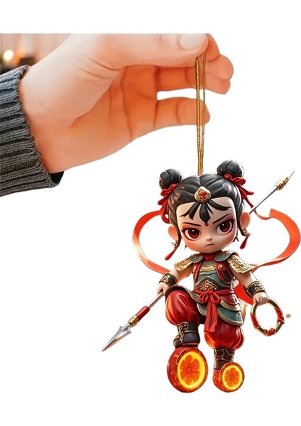 Nezha Karikatür Anahtarlık (Yurt Dışından)