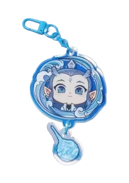 Nezha Karikatür Anahtarlık (Yurt Dışından)