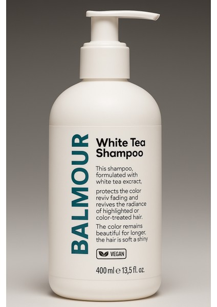 White Tea Güçlü Saç Şampuanı 400 ml