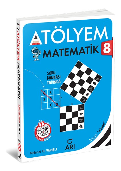 8. Sınıf Lgs Başarı Seti | Atölyem Matematik (Arı) + Dikkat Paragraf (Fi) | Hediye 12 Deneme (Üçgen Akademi) fiyatları