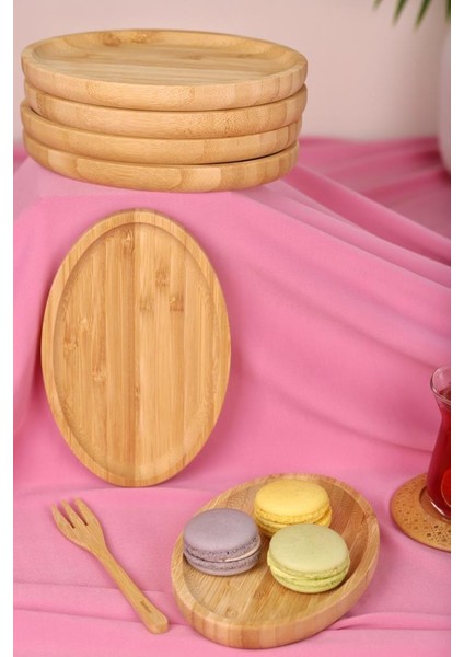 6'lı Oval Servis Tabağı Seti – Kahvaltı ve Sunum Tabakları fırsatları