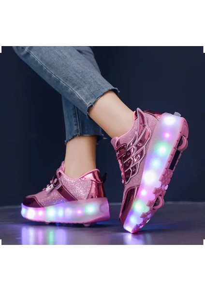 LED Işıklı Paten Nefes Alabilen Teknoloji Sokak Modası Için Ideal modelleri