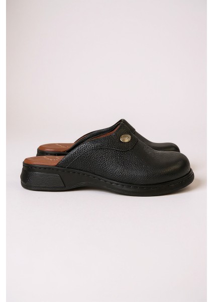 Hipokrat HP650 Hakiki Deri Ortopedik Sabo Terlik Doktor Hastane Aşçı Iş Terliği modelleri