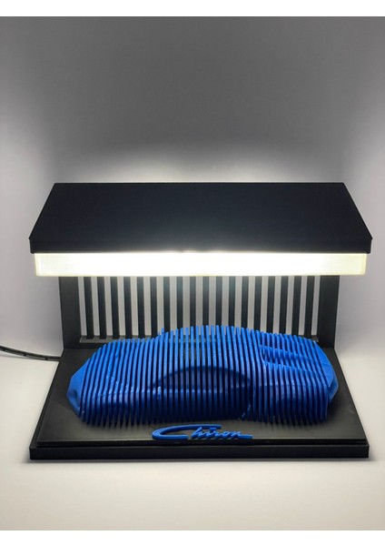 Bugattı Chiron LED Işıklı Araba Masa Lamba Dekoru fiyatları