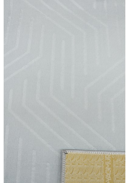 Kaymaz Tabanlı Kesme Kabartmalı Salon Koridor Mutfak Halısı 5025G Gri modelleri