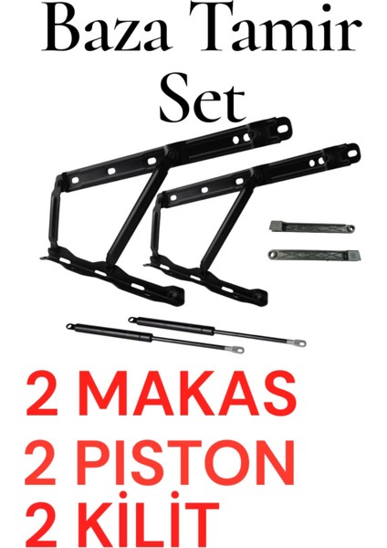 Baza Tamir Seti-Baza Makası ( 1 Çift) 750N Baza Pistonu (1 Çift) Emniyet Mandalı (1 Çift)