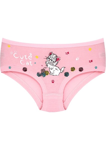 Kız Çocuk Külot 3'lü Baskılı (%96 Pamuk - %4 Elastan) fiyatları