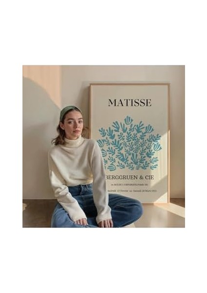 Tanıtım Matisse Çerçevesiz Poster, Modern Dekoratif Çerçevesiz Poster, Tablo, Matisse-17, 40 x 50 fiyatları