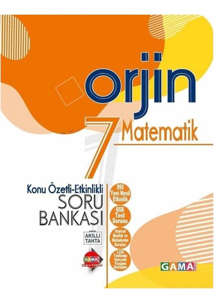 7.sınıf Orjin Lgs 3’lü Set | Matematik + Sosyal Bilgiler + Fen Bilimleri | Hediye Black Defter fiyatları