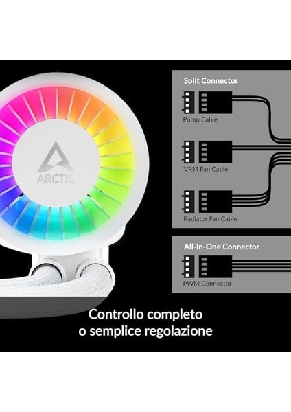 Liquid Freezer Iıı - 420 A-Rgb Intel/amd Uyumlu, 420MM Radyatörlü, 3X14CM P14 Pwm Fanlı, Sıvı Işlemci Soğutucu Beyaz (AR-ACFRE00153A) modelleri