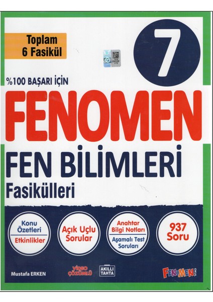 Fenomen 7. Sınıf Fen Bilimleri Fasikülü