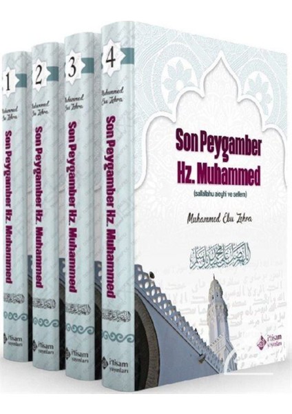 Son Peygamber Hz. Muhammed Seti (4 Kitap Takım) Ciltli - Muhammed Ebu Zehra fiyatları