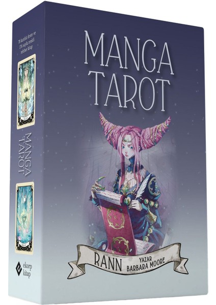 Lo Scarabeo Manga Tarot Kart Destesi ve Barbara Moore Rehber Kitabı – Pegasus Yayınları, 160 Sayfa, Mistik Kehanet ve Macera