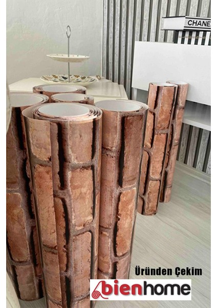 Bien Exclusive 9010 Tuğla Desenli Duvar Kağıdı 5,33 M²