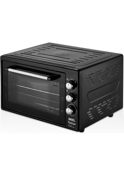 AF380L Lambalı, Termostatlı, Saatli 38 Litre Midi Fırın