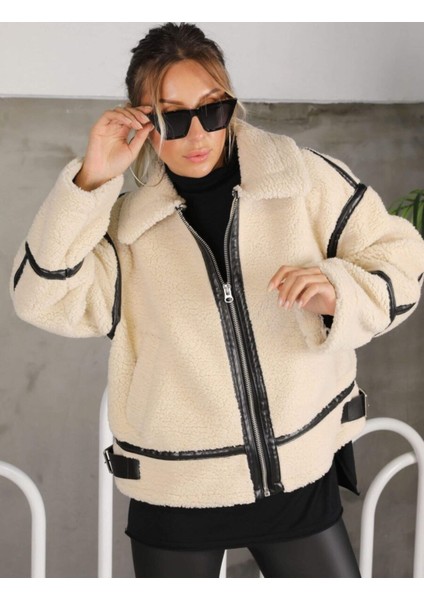 Kürklü Mont Lamineli Mont, Biyeli Oversize Mont, Kuzu Mont, Tedy Mont modelleri