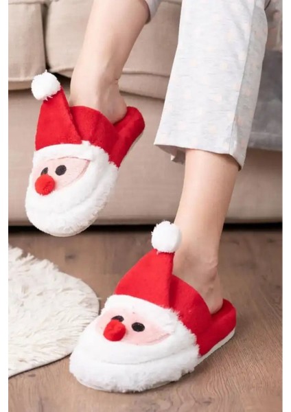 Noel Baba Yılbaşı Terliği Ev Pandufu Ev Terliği Misafir Terliği modelleri