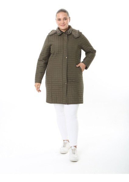 Kapitone Mont, Kaban, Içi Kürklü Kapitone Mont ,büyük Beden Mont, Su Itici Mont, Vizon Rek