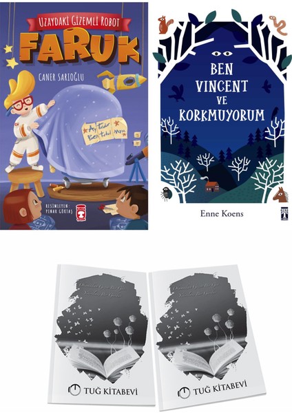 Uzaydaki Gizem Li Robot Faruk ve Ben Vincent ve Korkmuyorum + Hediyeli