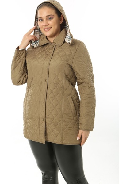 Ekoseli Kapitone, Büyük Beden Kapitone, Suya Dayanıklı Mont, Mevsimlik Mont, modelleri