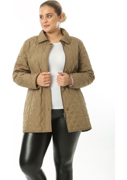 Ekoseli Kapitone, Büyük Beden Kapitone, Suya Dayanıklı Mont, Mevsimlik Mont, fırsatları