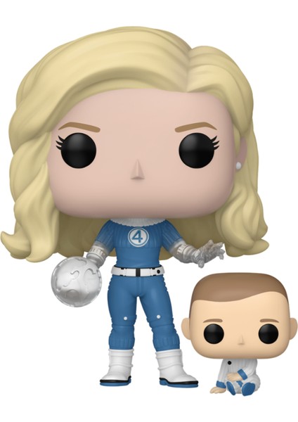Pop&buddy: Fantastic Four - Invisible Woman & Franklin