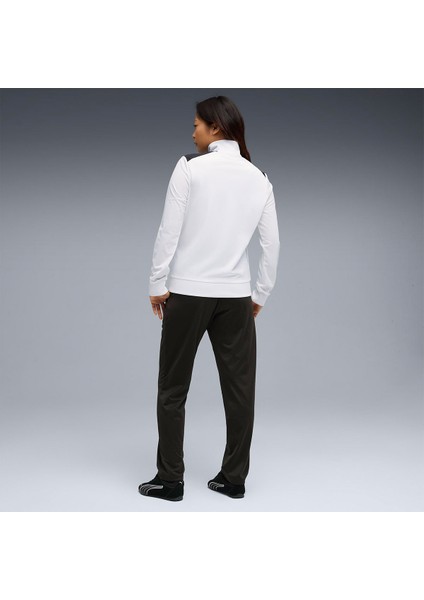 Poly Kadın Beyaz Dik Yaka Eşofman Takımı modelleri