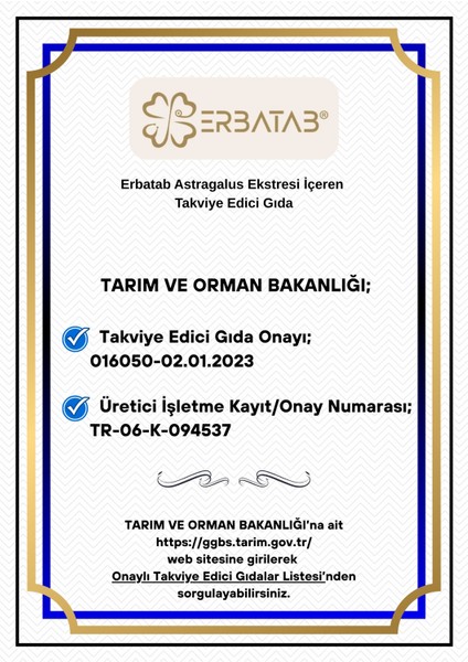 Astragalus Çin Geveni Ekstresi 60 Kapsül