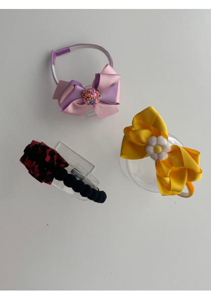 Minik Prensesler Için 3’lü Taç Seti – Renkli ve Eğlenceli Tasarımlar indirimleri