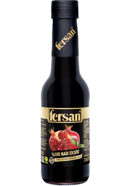 %100 Nar Ekşisi 330 gr Cam x 12 Adet