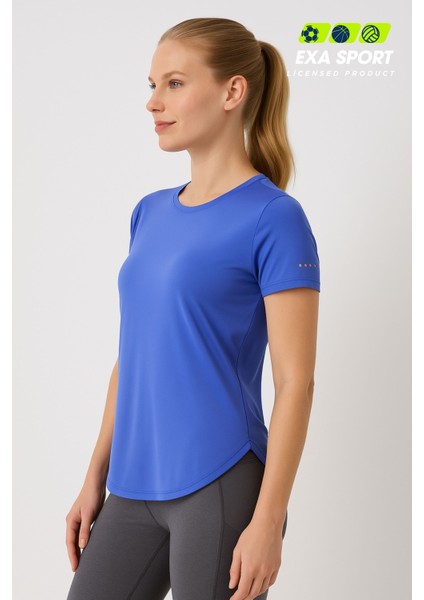 Kadın Sporcu Tişört Nefes Alabilir Hızlı Kuruyan Rahat Kesim Fitness Yoga Koşu Antrenman Üstü modelleri