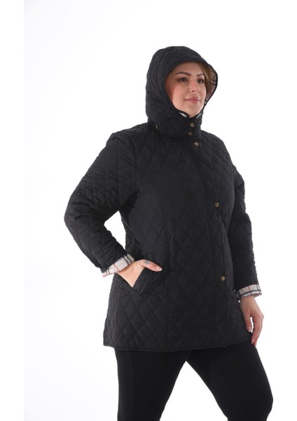 Ekoseli Kapitone, Büyük Beden Kapitone, Suya Dayanıklı Mont, Mevsimlik Mont, fırsatları