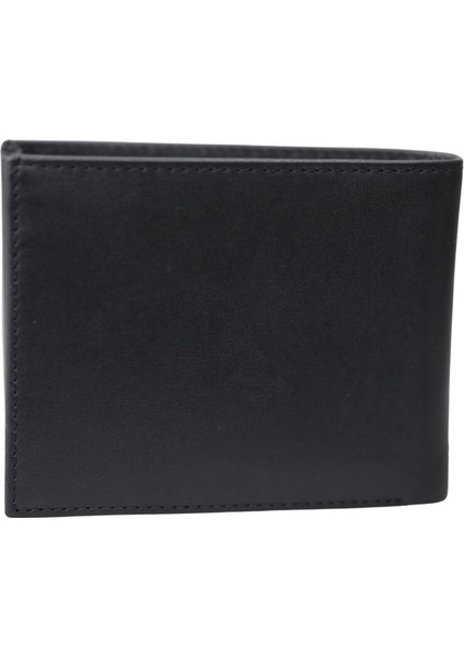 Siyah Temi Bozuk Para Bölmeli Hakiki Deri Erkek Cüzdanı P50 fırsatları